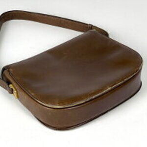 Gucci Turnlock Bag Brown Logo Leather Shoulder